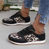 Autumn Women's Casual Shoes Fashion Leopard Print Women Sports Shoes 2024 Lace-up Women's Platform Sneakers Zapatillas De Mujer