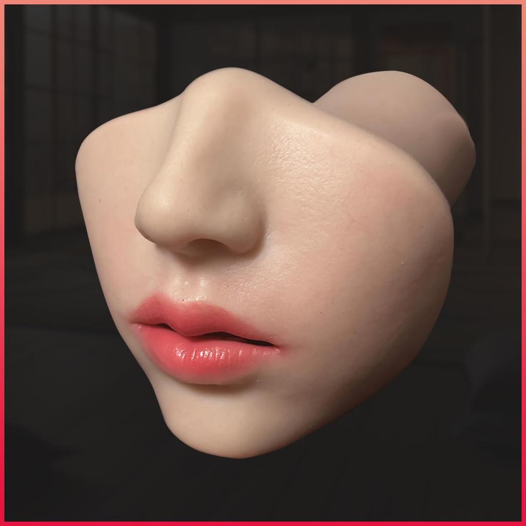 Реалистичный минет Красивый Реалистичный Мясистый Стационарный Высокий Японская Инструкция в Комплекте [Реальный Рот] Онахол, Рот 18-летней Девушки,