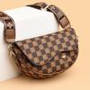 Женская сумка новая клетчатая универсальная модная сумка через плечо большой вместимости премиум сумка-мессенджер