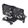 Охлаждающие вытяжные вентиляторы 220В 12В с контроллером 12см для GPU VGA Btc-машины Рабочей станции Шкафа Радиатора Серверный вентилятор