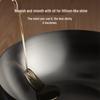 SUPOR 32cm Refined Iron Non-Coated Wok