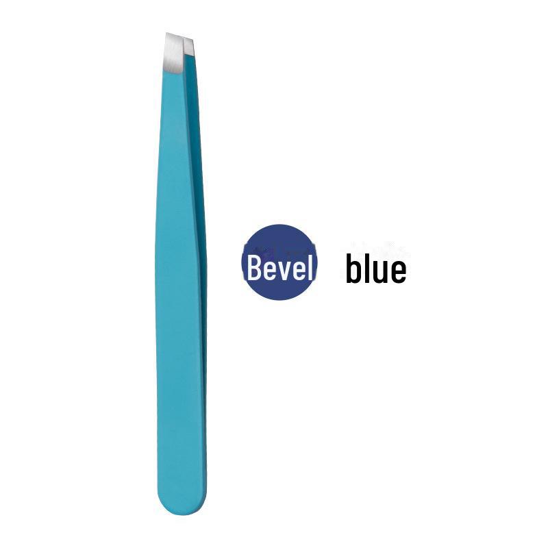 Пинцет для бровей из нержавеющей стали толщиной 1,2 мм со скошенной кромкой для точного удаления волос