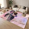 Personalized Crystal Velvet Carpet Michael Jackson Pattern Non Slip Floor Rug