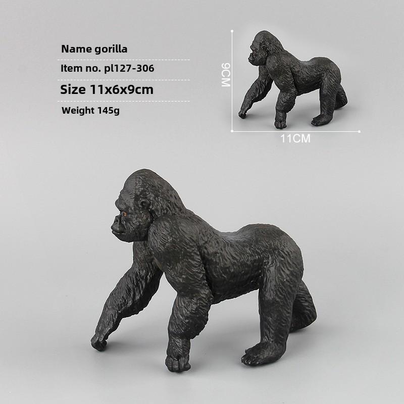 Chimpanzee and Gorilla Standing Zoo Model Toy