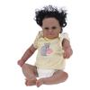 45 см черная кожа африканская кукла-младенец игрушка милая реалистичная кукла-девочка реборн детский подарок