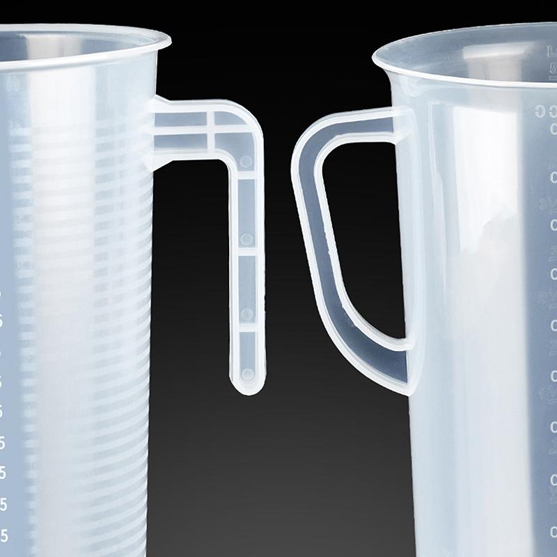 1PC 1000ML Non-stick Silicone Measuring Cup Food Grade Household Graduated Cups Kitchen Baking Measuring Tools High Volume