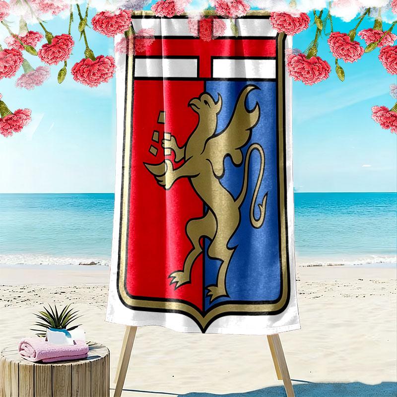 Genoa C.F.C. poster Beach Towel, Large Soft Quick Dry Towel for Beach Camping Swimming