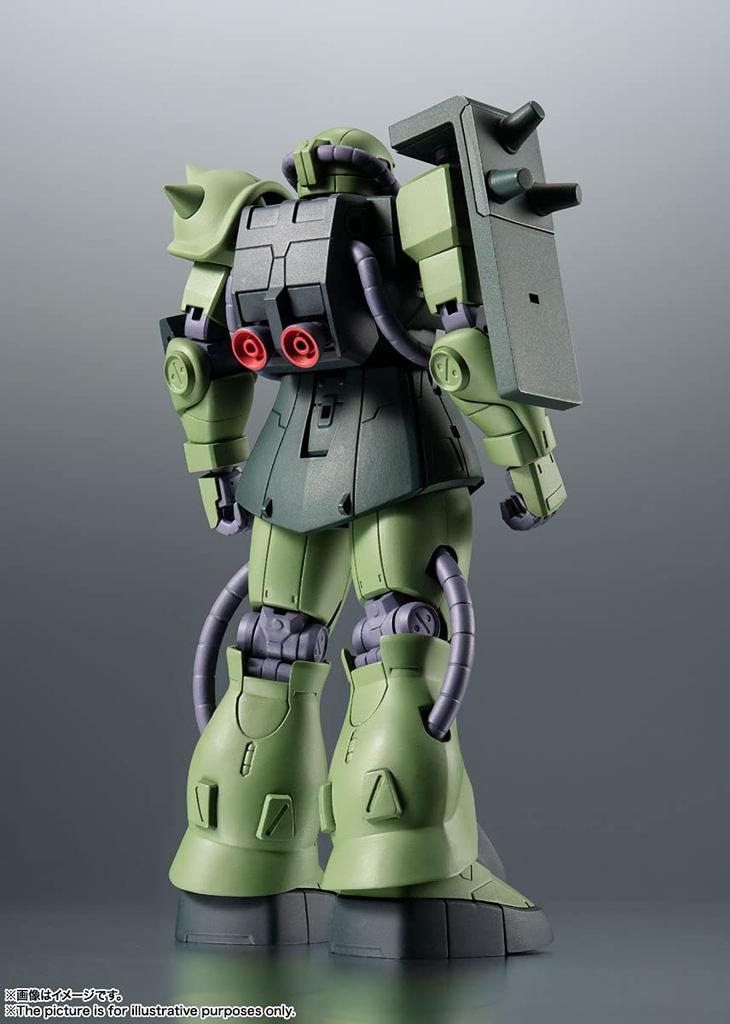 TAMASHII NATIONS ROBOT SPIRITS Mobile Suit Gundam The 08th MS Team Ground Type Zaku II Type JC Approximately 125mm PVC ABS Painted Movable Figure