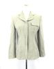 Сделано в Италии // Куртка на молнии / Блузон / Верхняя одежда [38 / Женский M / Светло-зеленый / Оливковый] EMPORIO ARMANI(ИСПОЛЬЗОВАЛ)