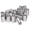20Pcs Thread Inserts Male Female Reducing Nut Repair Tool Stainless Steel Fastener M14x23D