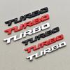 3D ABS Хром Черный Автомобильная Наклейка Логотип TURBO На Крыло Боковой Значок На Заднюю Дверцу Багажника Наклейки Для Автомобиля Спортивный TURBO Универсальные Аксессуары