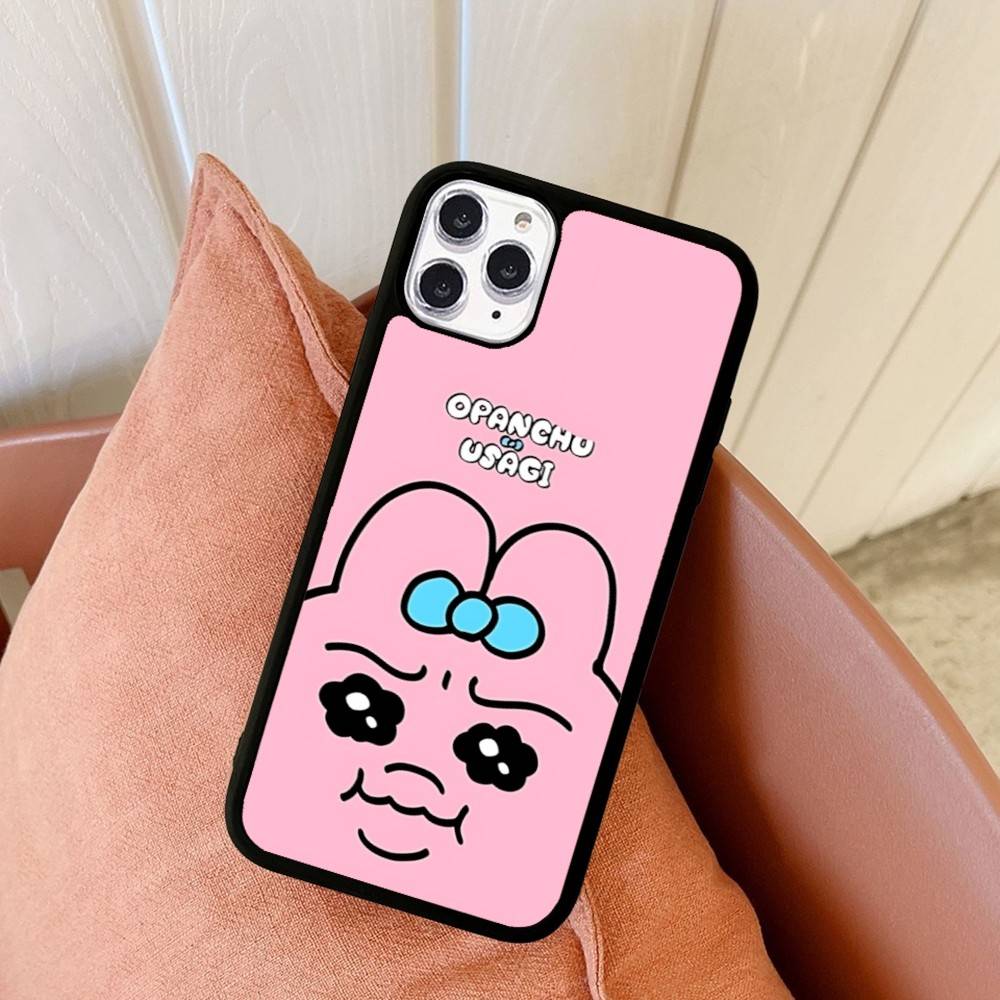 Интересный O-Opanchu Мультяшный U-Usagi Чехол для Телефона из PC+TPU Для IPhone 17 16 15 14 PRO MAX 11 12 13 PLUS MINI Чехол