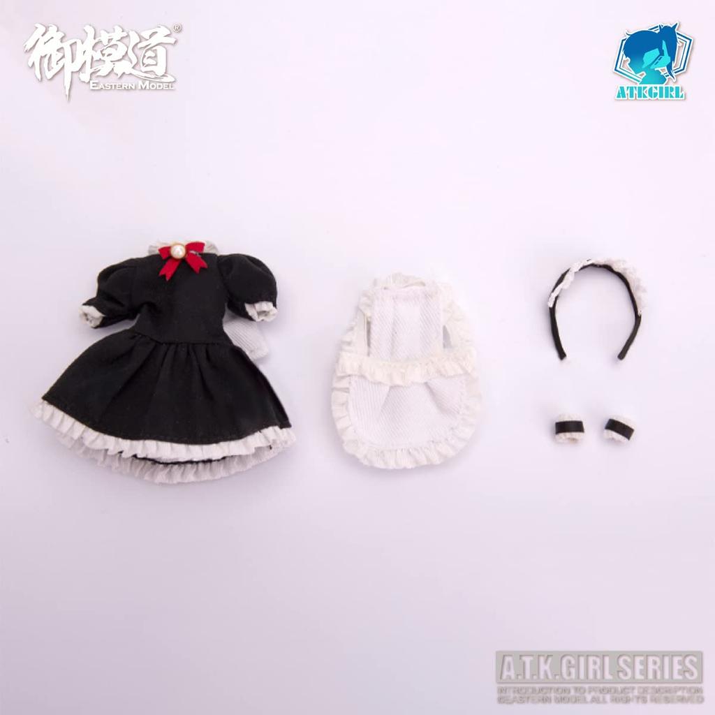 Doyusha Eastern Model ATK Girl Maid Uniform Body Set Scale Plastic Model Molded Color + 1/12