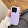 Модный Гелевый Жидкий Силикон Неоновый Матовый Чехол-Кожура Для Xiaomi Mi 15 14 13 K70 Ultra K80 Pro Официальный Конфетный Цвет Ударопрочный Чехол