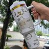 Hello Kitty Vacuum Insulated Travel Mug with Stainless Steel Leak-Proof Lid