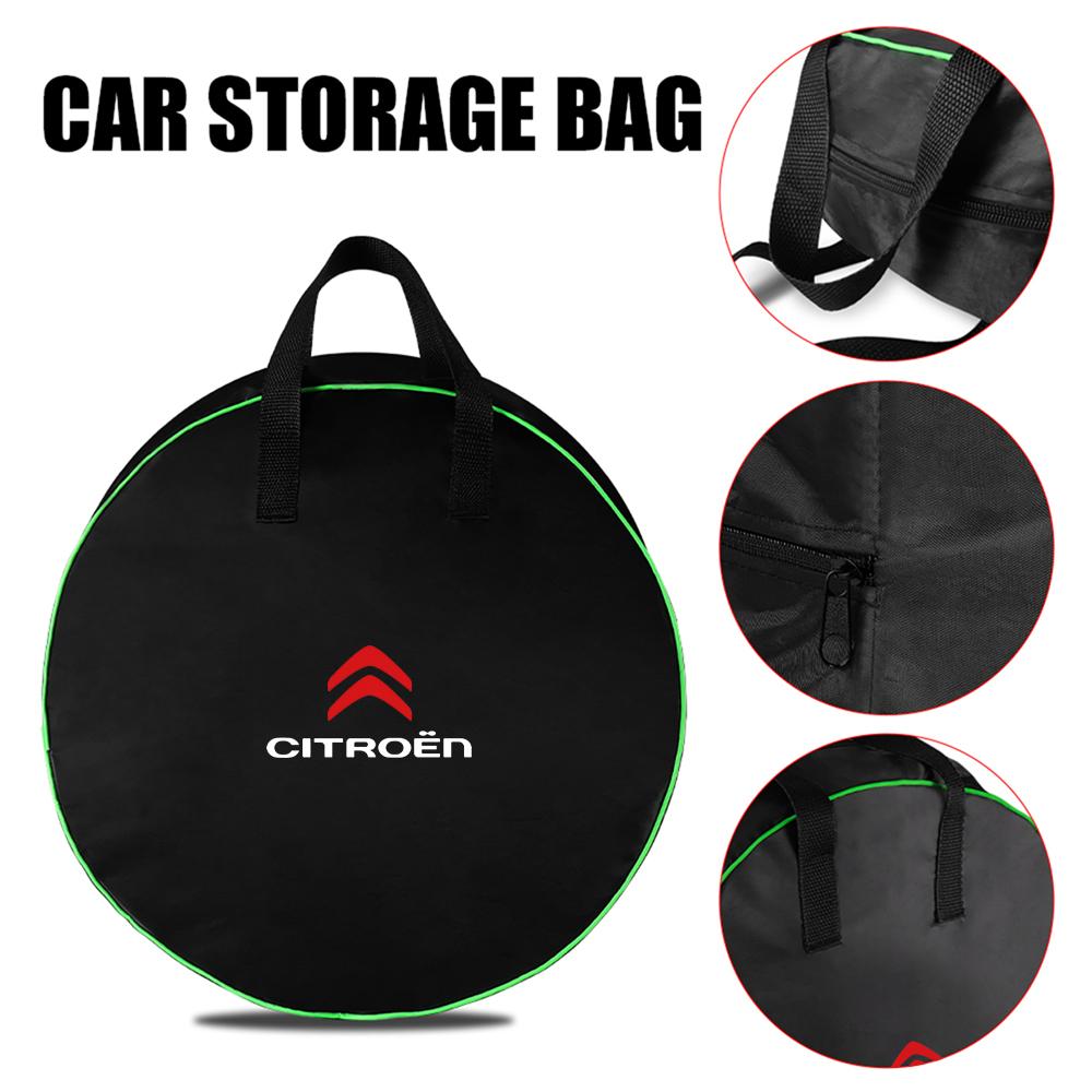 Large Capacity Storage Bag Car Charger Round Storage Bags Tool Carry Bag For Citroen C4 C3 C5 C1 Berlingo Celysee Cactus Picasso