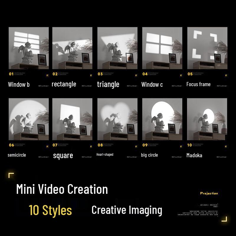 Stand Mini Zoomable Projection Shaping Tube