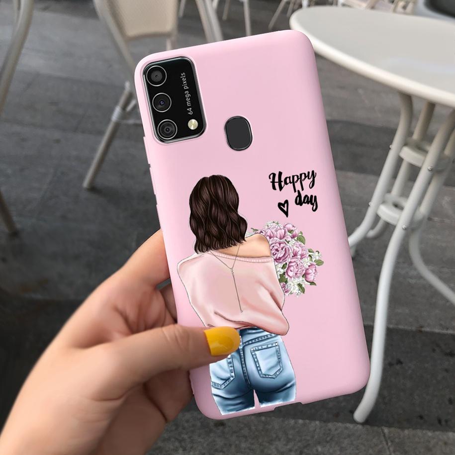 Чехол для Samsung Galaxy M31 M21s 2020 Парный Чехол для телефона с Сердечком Любви Для Samsung M31 Prime SM-M315F M 31 M 21s Мягкий Чехол 6,4 дюйма