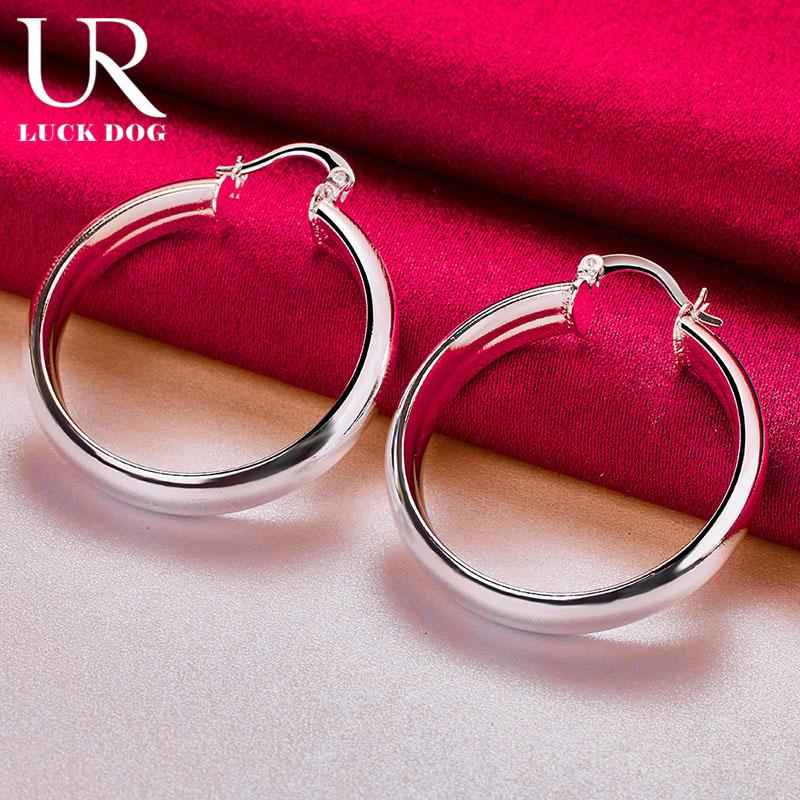 Серьги из стерлингового серебра 925 пробы с подвесками для пирсинга, модные свадебные украшения