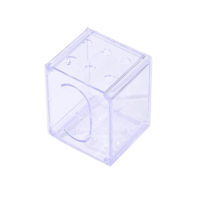 Прозрачный пластиковый квадратный держатель для хранения умных электронных часов, защитная коробка для дисплея для студенческих подарков