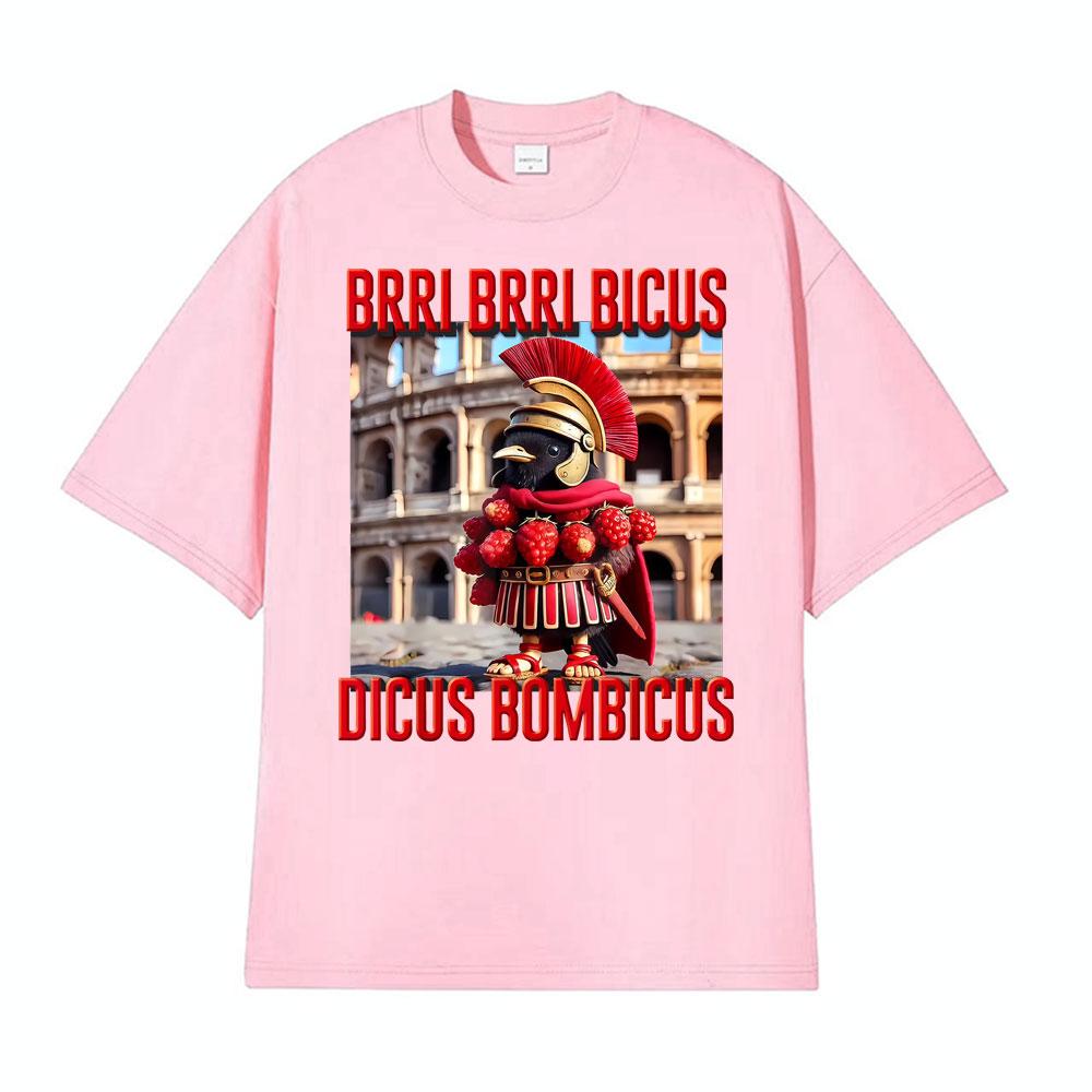 Christmas Kid Brainrot Ltalian Bri Bicus Dicus Bombicus Tshirts Men Women Fashion Retro T Shirt Short Sleeve Oversized T Shirts