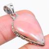 Natural Pink Opal Gemstone Handmade 925 Solid Sterling Silver Pendant 1.50" g0P77