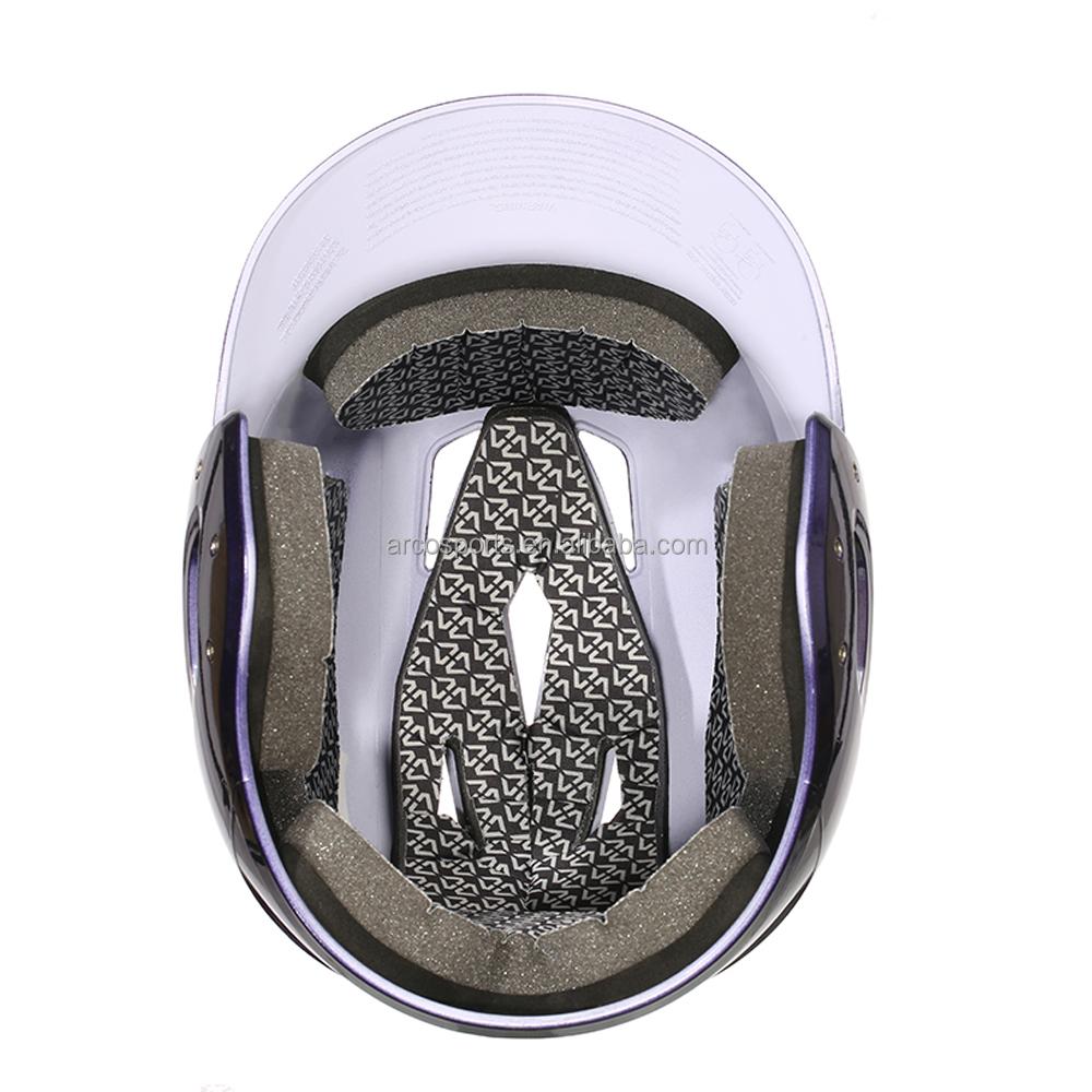 High Quality ABS Material Customized Sport Style Softball Helmet Standard Safety Bump Baseball Softball Batting Helmet