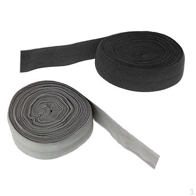 Два рулона 2 см эластичная плоская косая переплетная веревка для шитья одежды