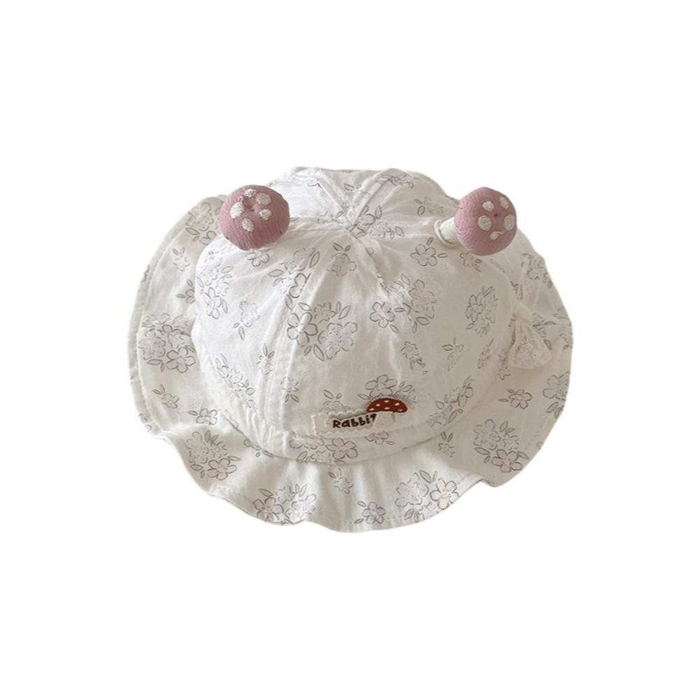 Cotton Baby Bonnet Sun Protection Baby Sun Hat Cute Fisherman Hat Spring Summer