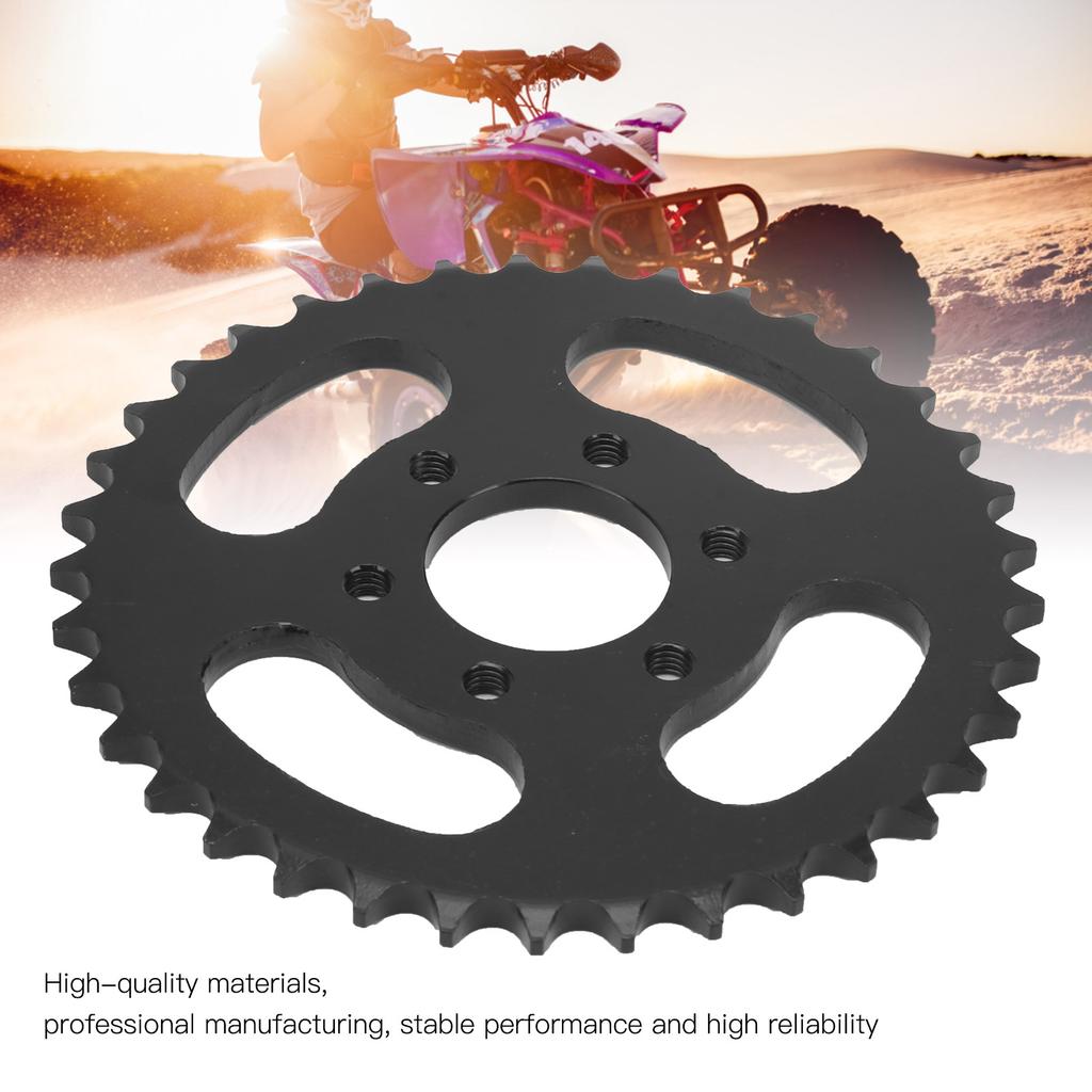 428 40-зубная задняя звездочка из углеродистой стали, прочные сменные аксессуары для мотоциклов