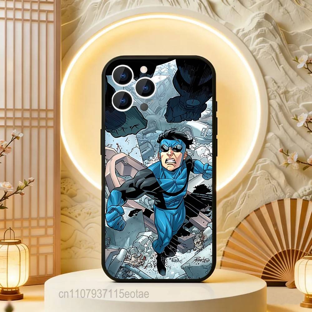 Анимация для взрослых l-Invincible Для iPhone 12,16,13,14,15,17,11,Pro,Max,Plus,E,Air,Mini ТПУ Мягкий к коже Чехол для телефона