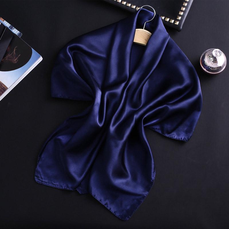 Мусульманский атласный платок 90×90см