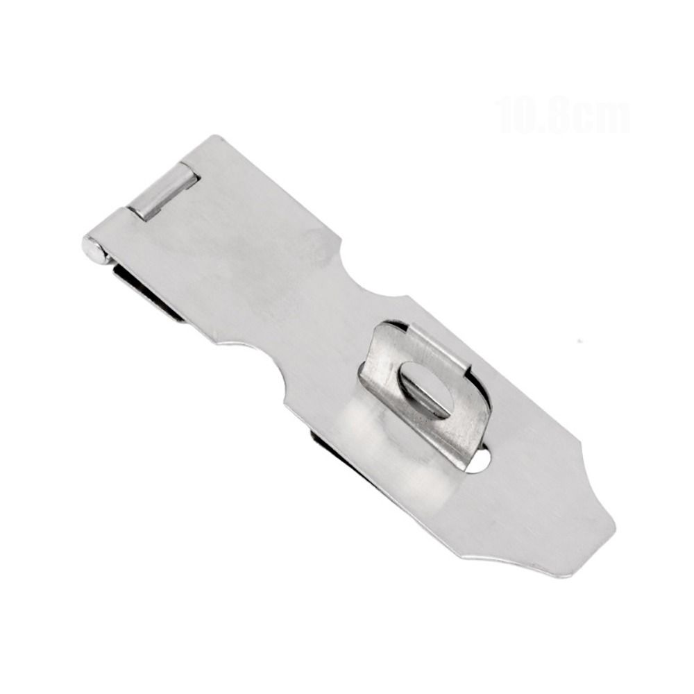 1Pcs Padlock Clasp Window Staple Hasp Staple Shed Latch Durable Door Lock