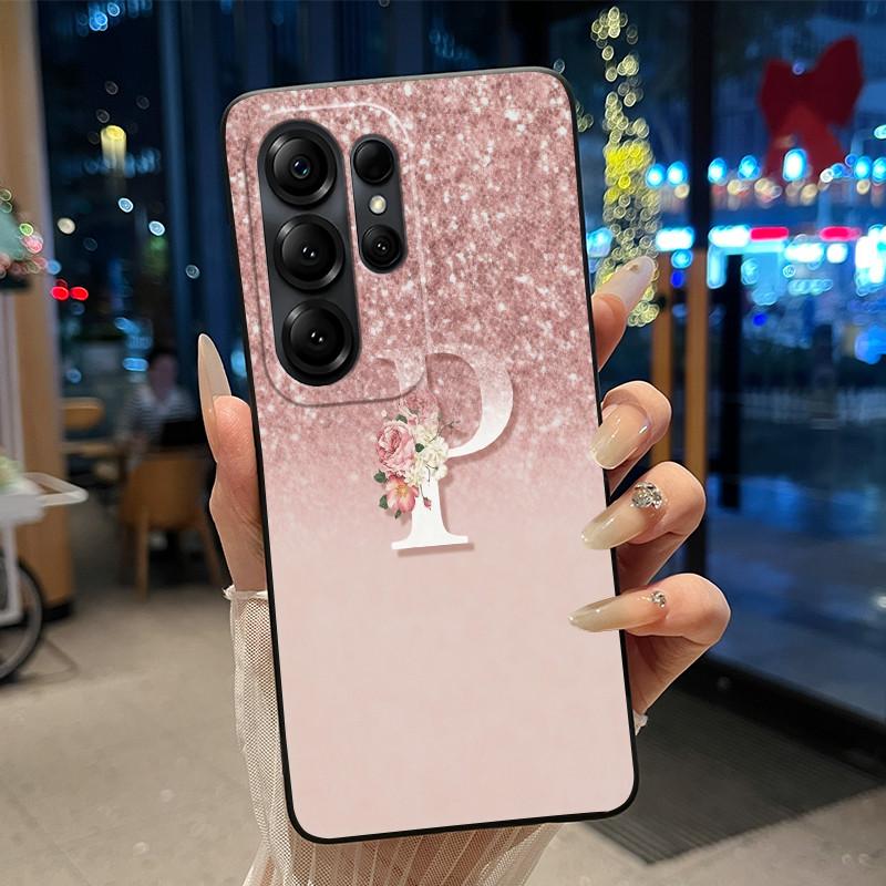 Противоударный Чехол для Телефона с Буквой для Пары Для Doogee Note 56X/56X Pro Мягкий Силиконовый Чехол Для Doogee Note 56X/56X Pro Черная Крышка
