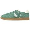 Los Angeles Dodgers Slip Resistant Lightweight Non Slip Lightweight Low Top Skateboard Shoes Unisex Green 3ASXCB26N-07GNS
