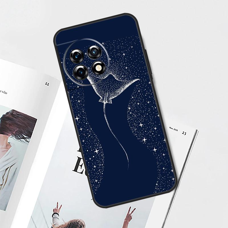 Starry Orca Whale Shark Case For OnePlus 12 11 9 10 Pro 8T 9R 10T 10R 12R OnePlus Nord 2 2T N20 N10 CE 3 Lite Cover