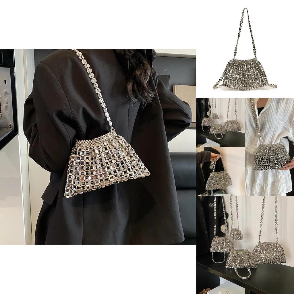 Small Water Bucket Bag With Inner Pocket For Women Street Fashion Trendy Handbag