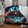 Chelsea Fc Football Player Customize Your Name Blanket Lightweight Customizable Blanket Ultra-Soft Perfect for Home Decor Seaside Nap Chair