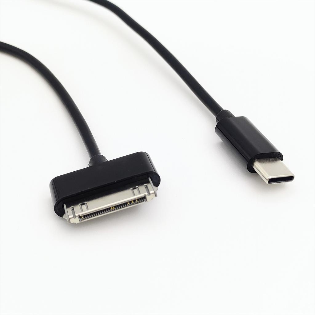 Кабель USB Type C - 30Pin для зарядки iPod, iPhone 3G/3GS, iPhone 4/4S, iPad 1, iPad 2, ПВХ-шнур для синхронизации данных