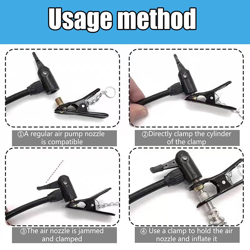 2 шт. насадка для накачивания шин, насадка для велосипедного насоса, многофункциональный соединитель для головного велосипедного насоса, адаптер для головного насоса, велосипедный конвертер