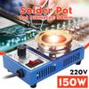 220V Solder Pot Soldering Desoldering Bath Titanium Plate 50mm 1200-450 Celsius Electric Soldering Irons 50W