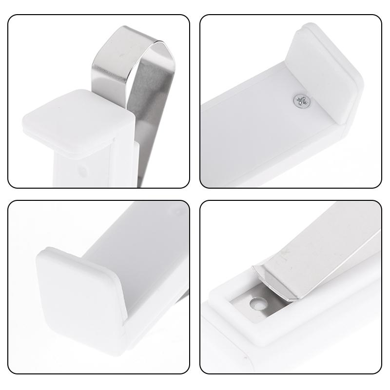 Регулируемый автомобильный держатель-клипса для солнцезащитного козырька, 46 мм-65 мм, для пульта дистанционного управления гаражными воротами, шлагбаумом, ключа от машины, открывателя