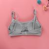Бюстгальтер из хлопка для девочек, подростковая дышащая детская одежда, детский жилет, тренировочный бюстгальтер