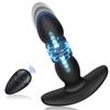 AiFox Anal Plug Anal Vibe [3 Extensions & 7 Vibrations] Anal Expansion, Perineum Stimulation, Remote Control, Remote Control Included, Waterproof, Uni