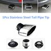 Fashionable 63MM Stainless Steel Car Exhaust Muffler Tip End Trim Tail Pipe