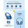 Casque Audio Enfant - iClever - BTH12 - Bluetooth 5.2 - Volume Limité 74/85/94dB - 85 Heures Autonomie