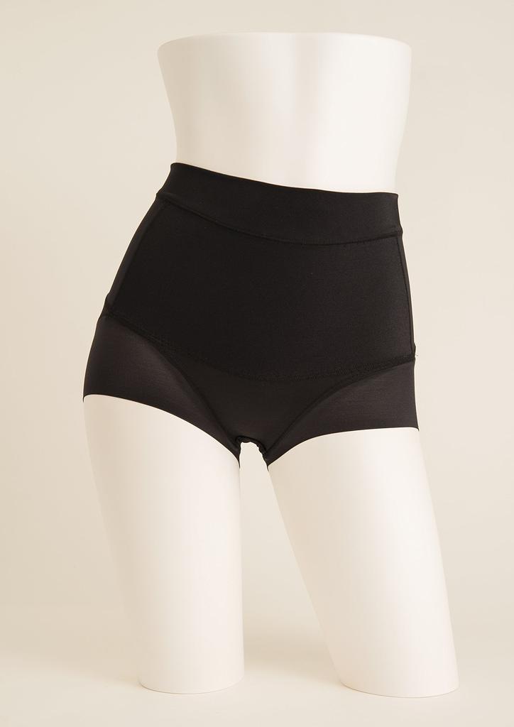 Пояс для таза Yuka в шортах черный L в комплекте с корейской косметикой маска для лица [Произведено Мурофуши] (Бедра 92-100см)