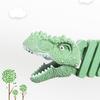 Telescopic Dinosaur Toy Interactive Stress Relieve Pets Toy Telescopic Spring Manipulator Clip Dinosaur Toy for Cats