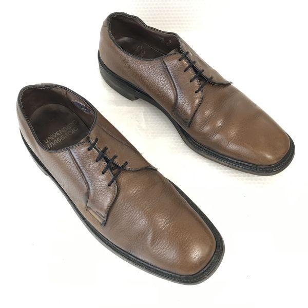 60s-70s?/weyenberg massagic/Goodyear Welt Leather Plain Toe Shoes/10.5B/27.0-28.0/Brown/Vintage(USED)