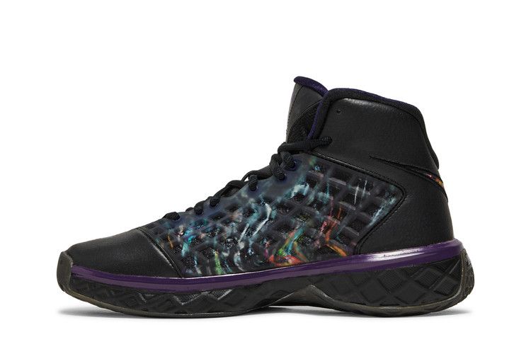 Kids' Sneakers Nike Kobe 3 Prelude Misery (GS) Black/Multi-Color-Imperial Purple-Kumquat